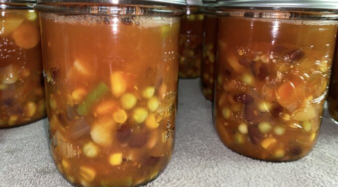 Canning Vegetable Soup